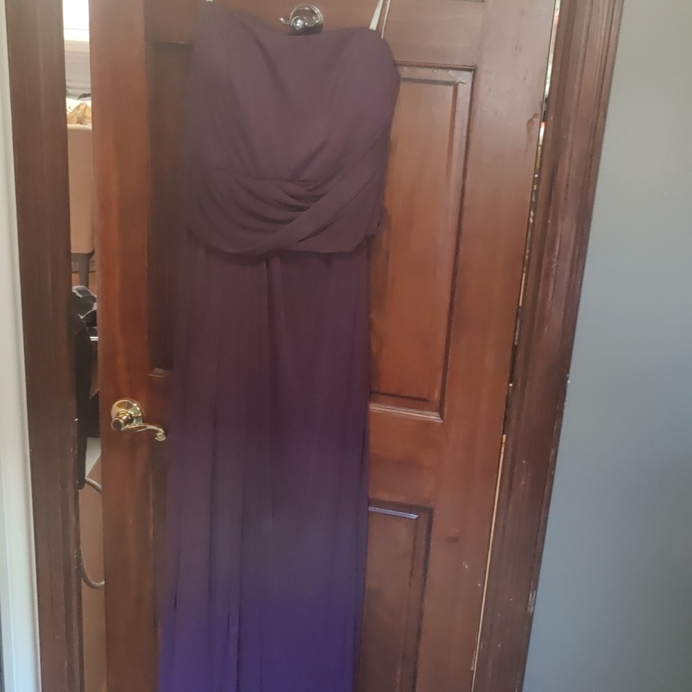 Size 18 David bridals evening gown wedding gown